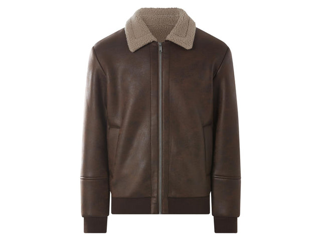 Veste style motard homme