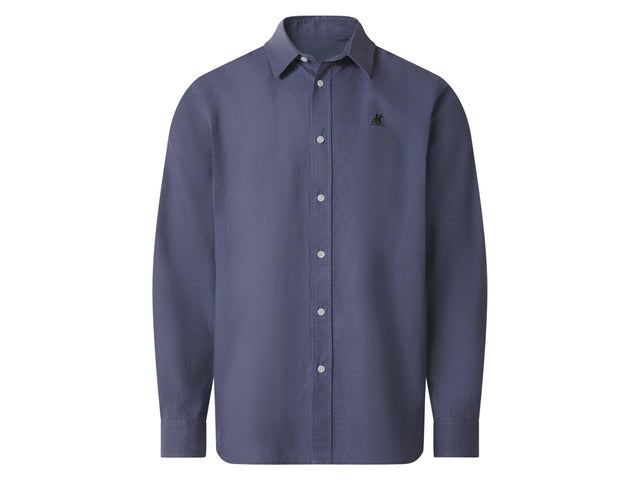 x U.S. Grand Polo Chemise homme en lin
