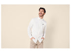 x U.S. Grand Polo Chemise homme en lin