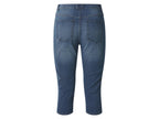 Pantacourt slim en jean femme