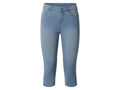 Pantacourt slim en jean femme