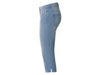 Pantacourt slim en jean femme
