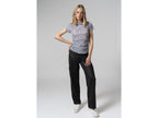 Pantalon cargo en satin femme