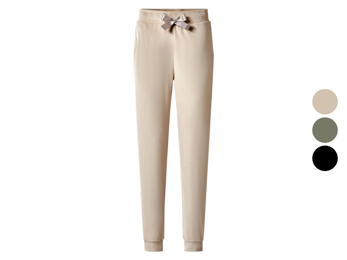 Pantalon détente en velours femme
