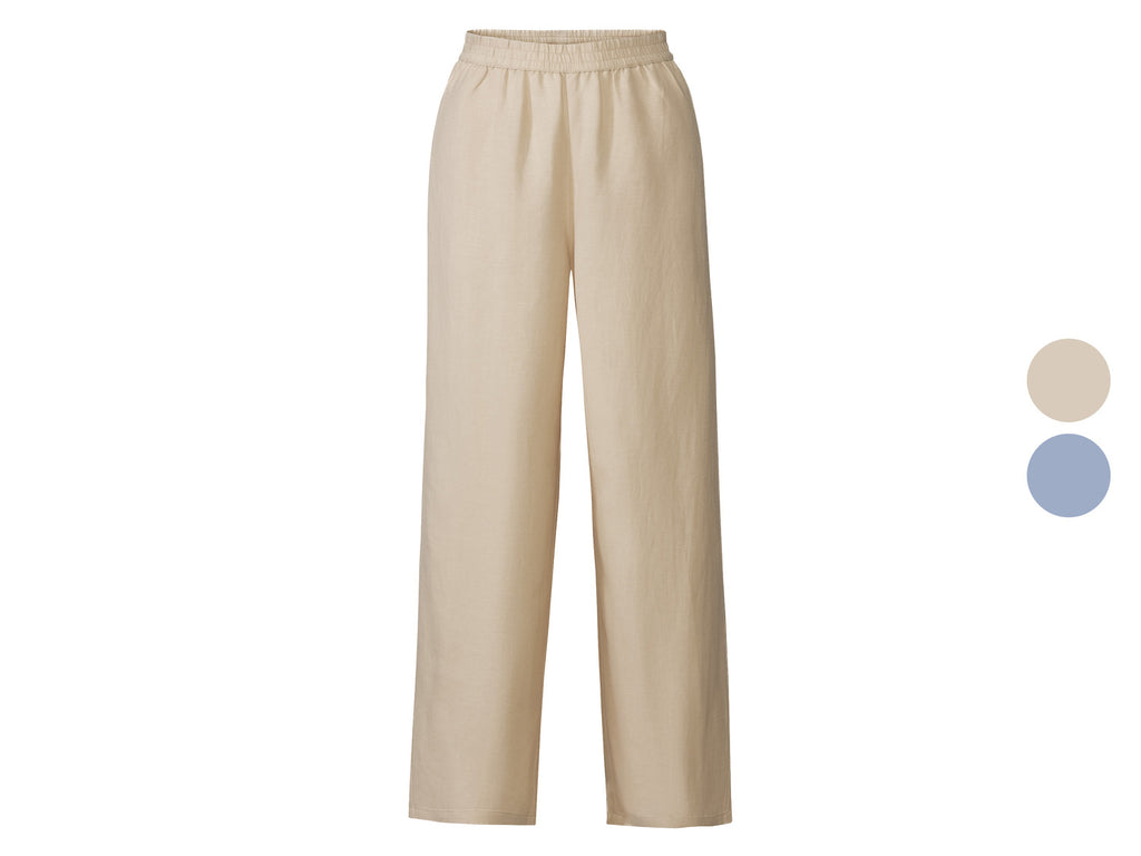 Pantalon en lin femme