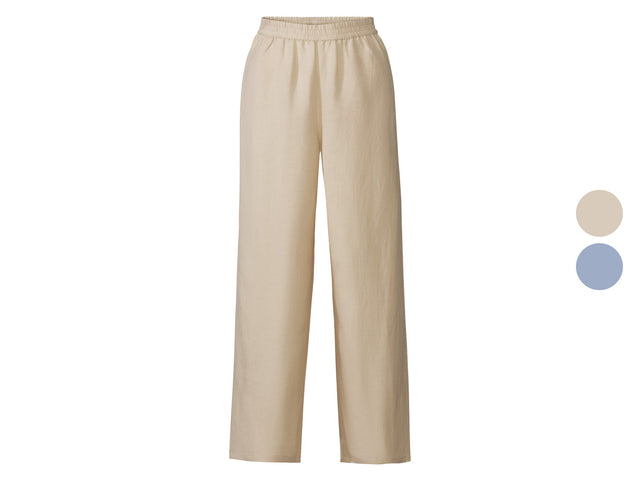 Pantalon en lin femme