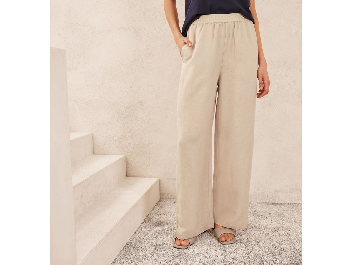 Pantalon en lin femme
