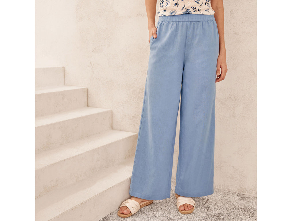 Pantalon en lin femme