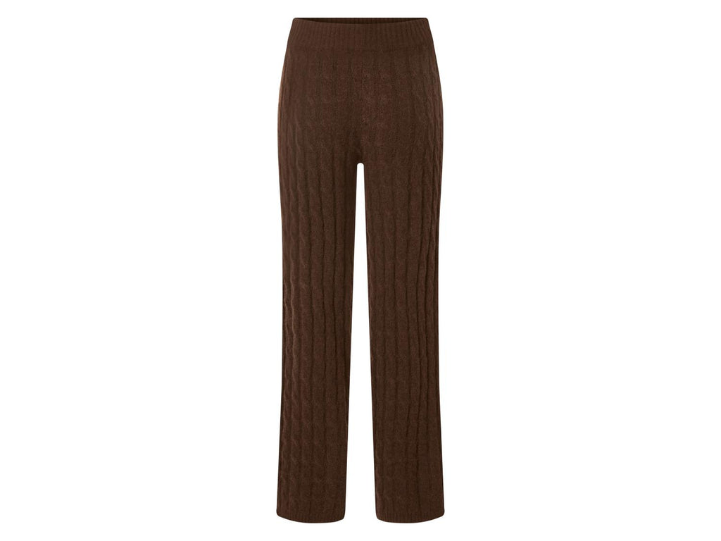 Pantalon en maille fine femme