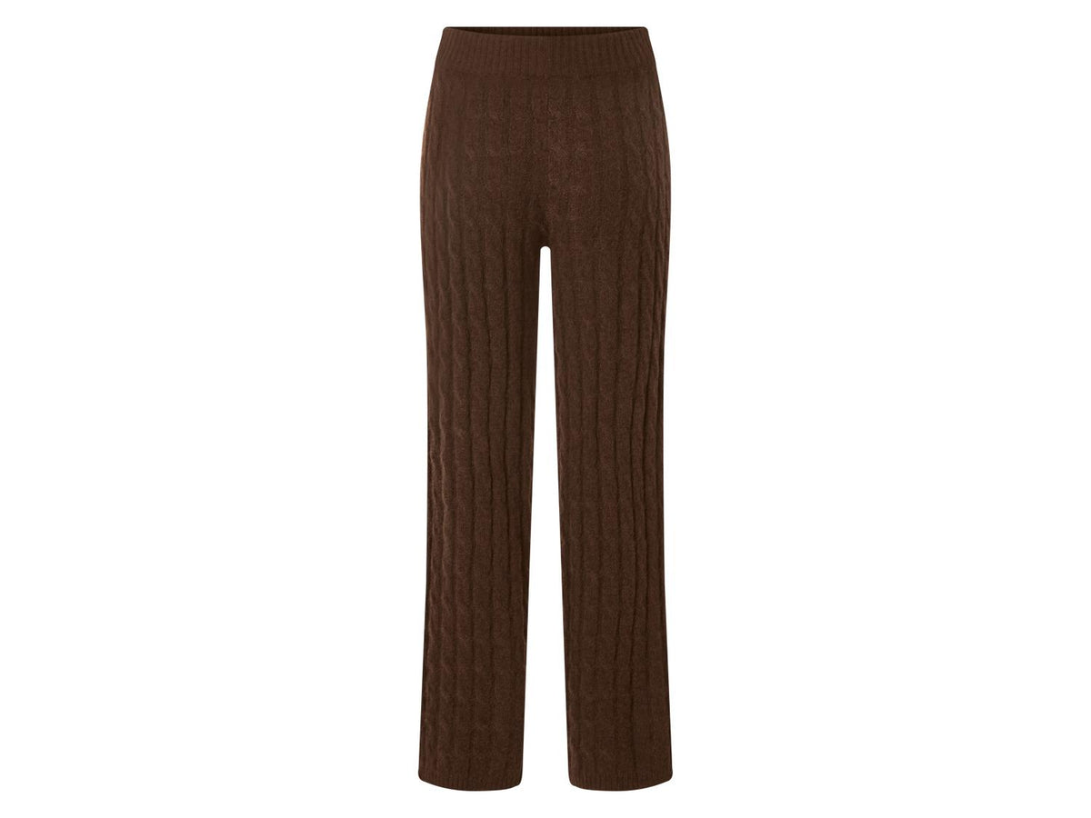 Pantalon en maille fine femme