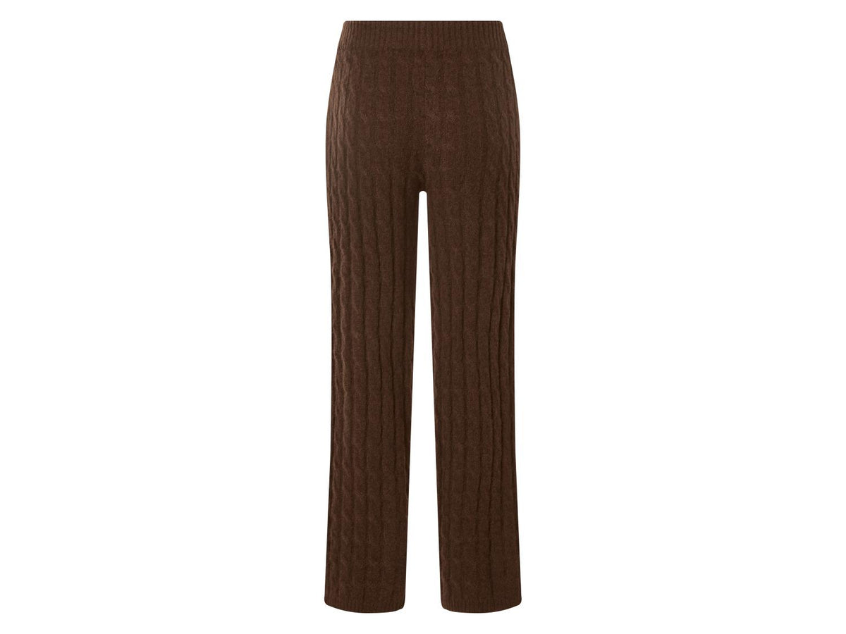 Pantalon en maille fine femme