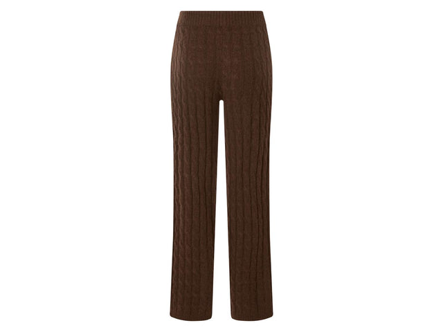 Pantalon en maille fine femme