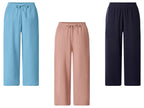 Pantalon en mousseline 7/8 femme