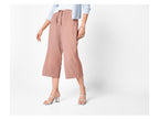 Pantalon en mousseline 7/8 femme