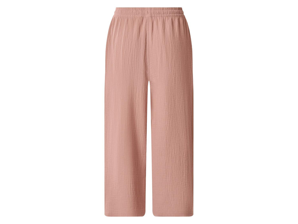 Pantalon en mousseline 7/8 femme