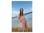 Pantalon en mousseline 7/8 femme