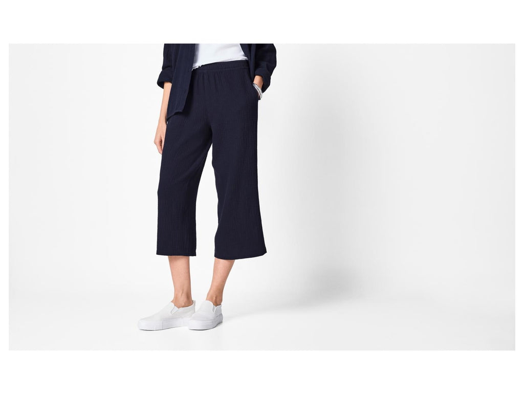 Pantalon en mousseline 7/8 femme
