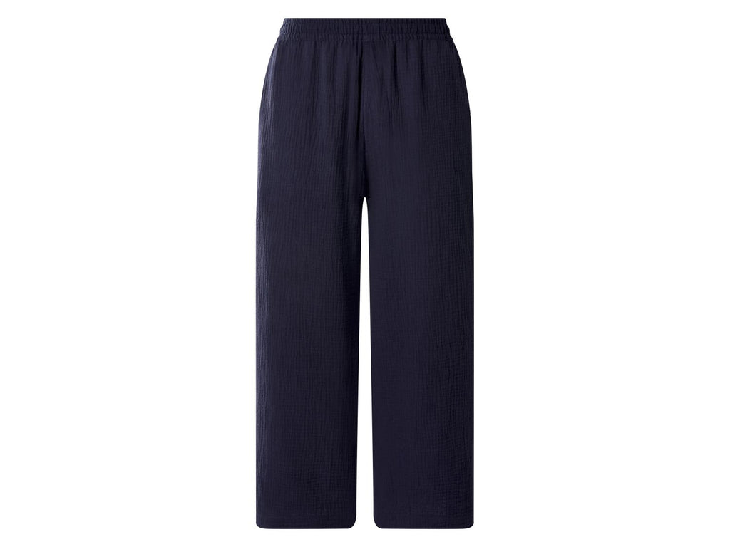 Pantalon en mousseline 7/8 femme