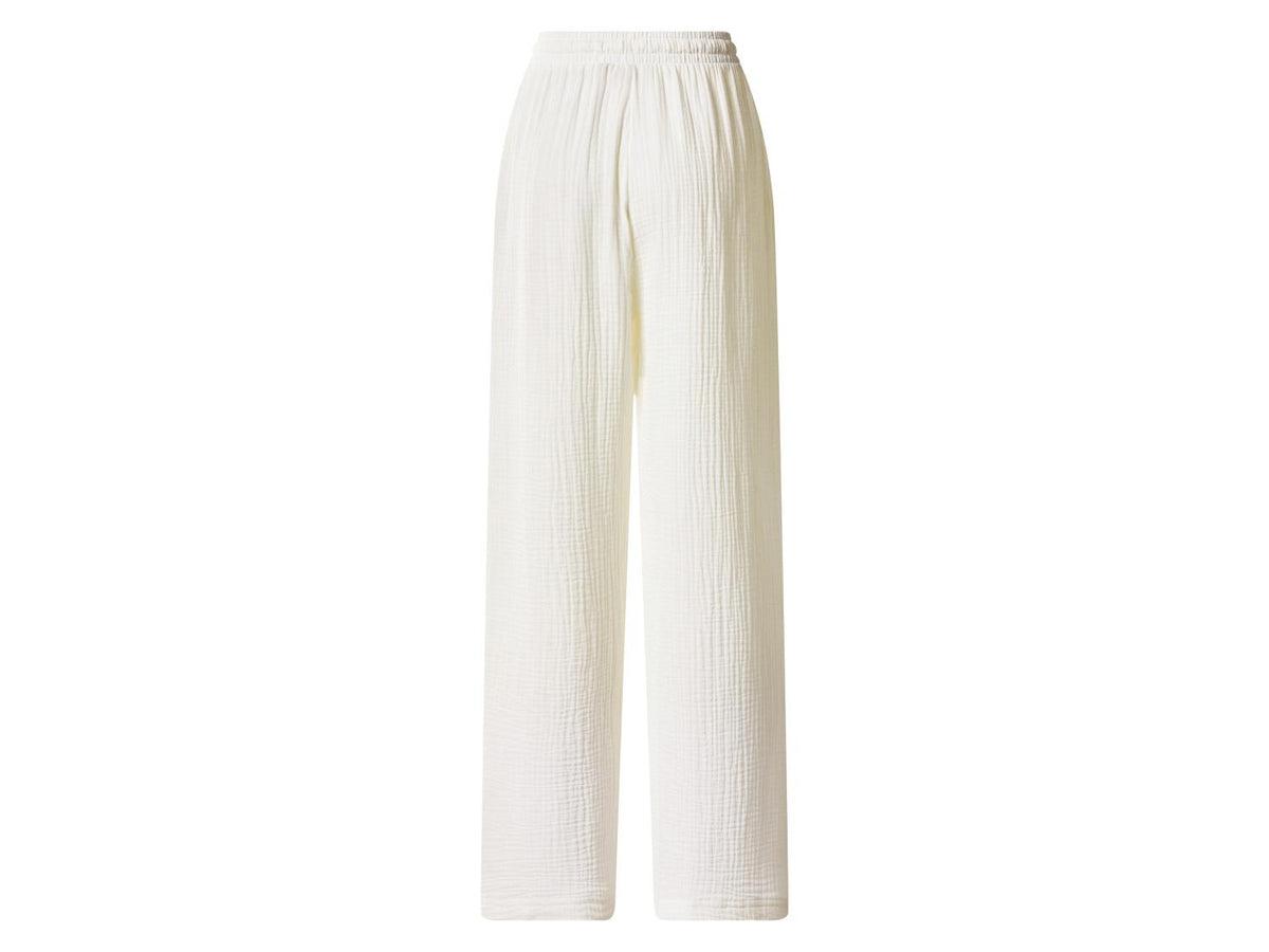 Pantalon en mousseline femme