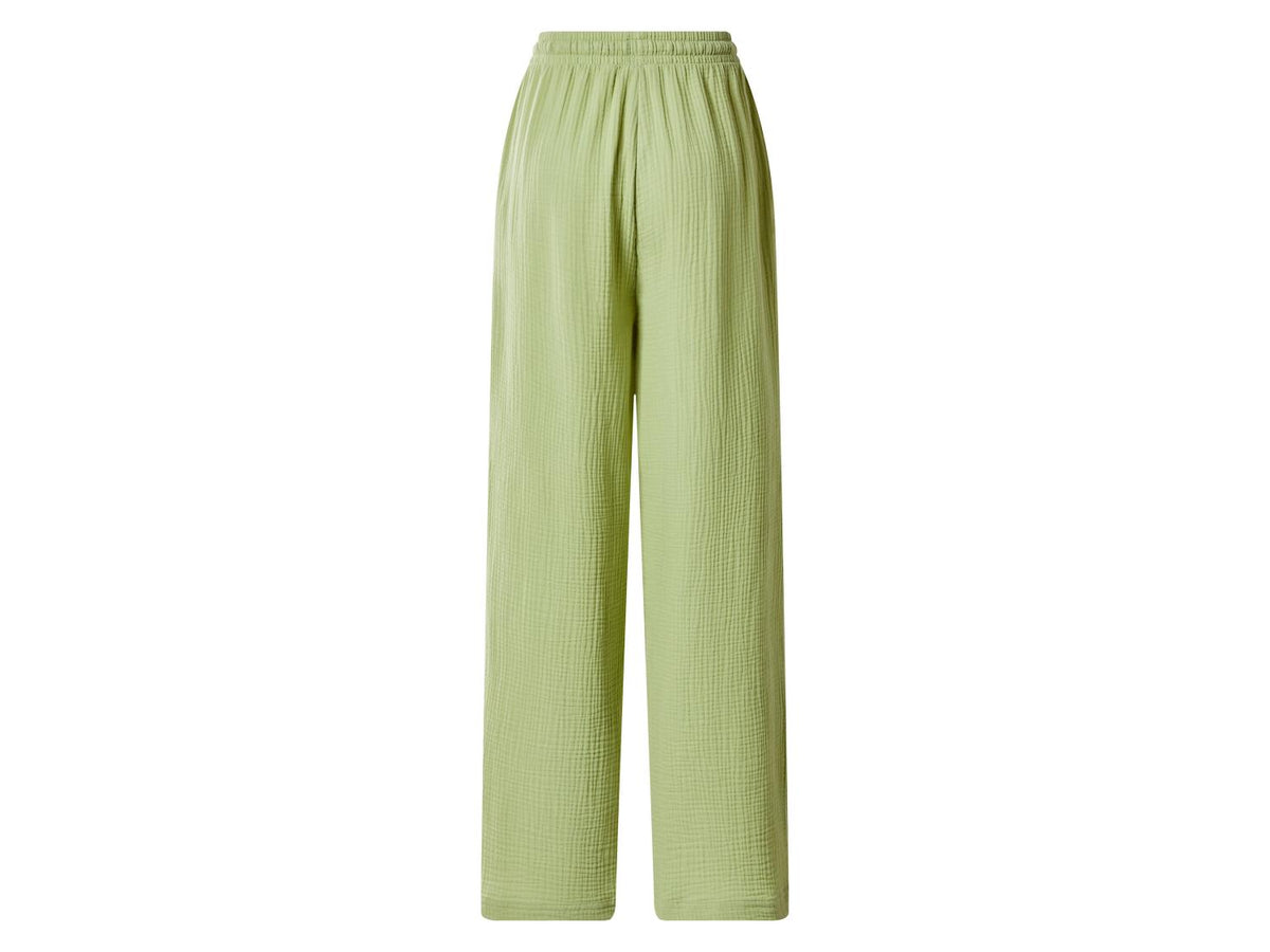 Pantalon en mousseline femme