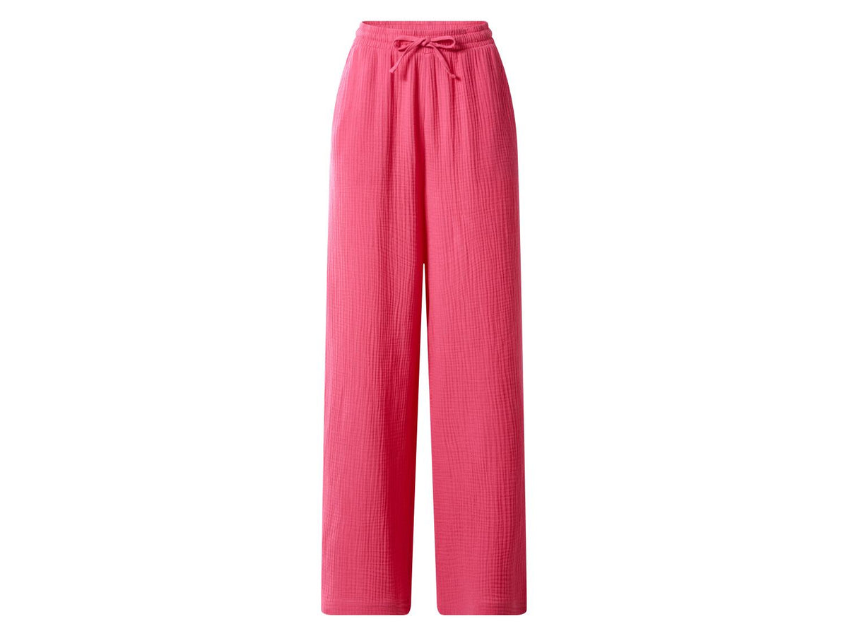 Pantalon en mousseline femme