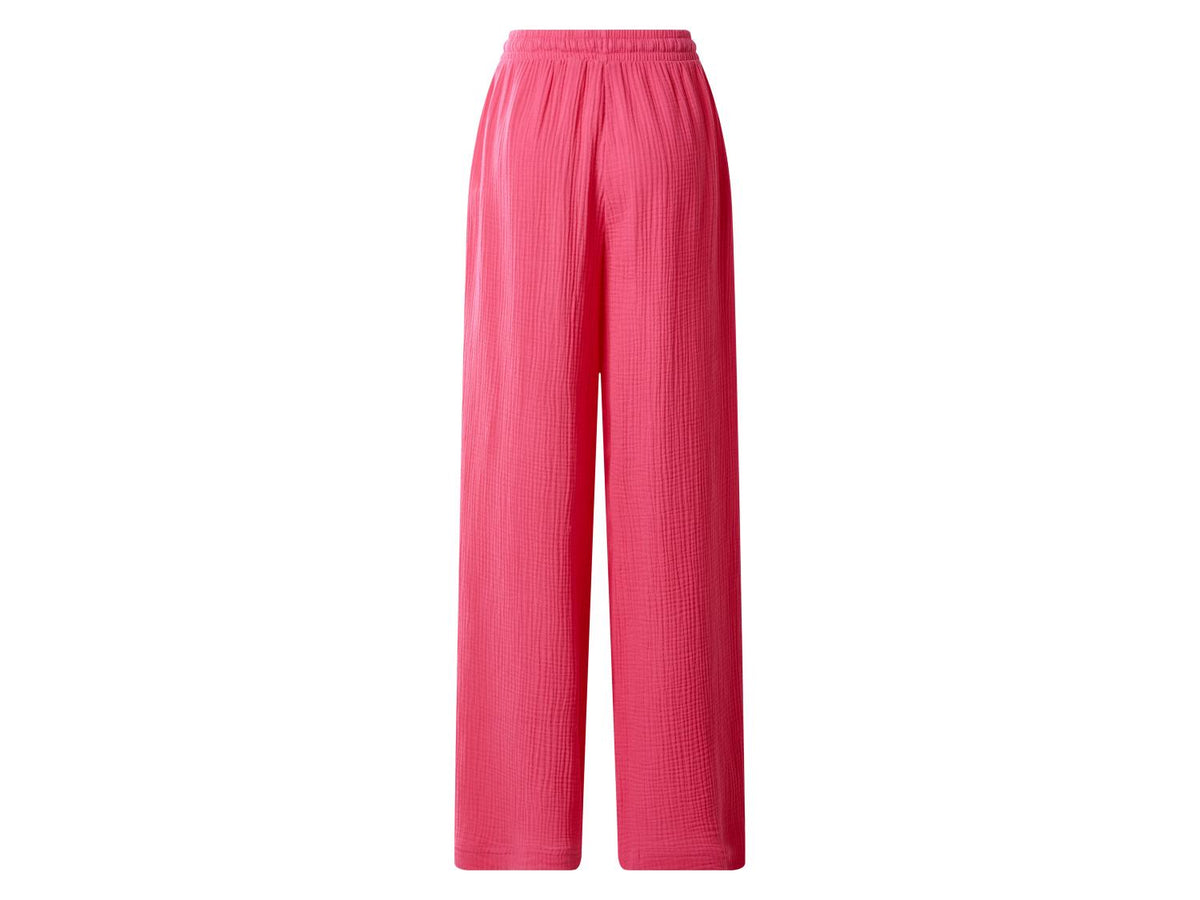 Pantalon en mousseline femme