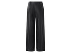 Pantalon en similicuir taille haute femme