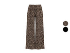 Pantalon large satiné femme