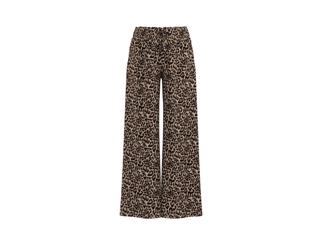 Pantalon large satiné femme