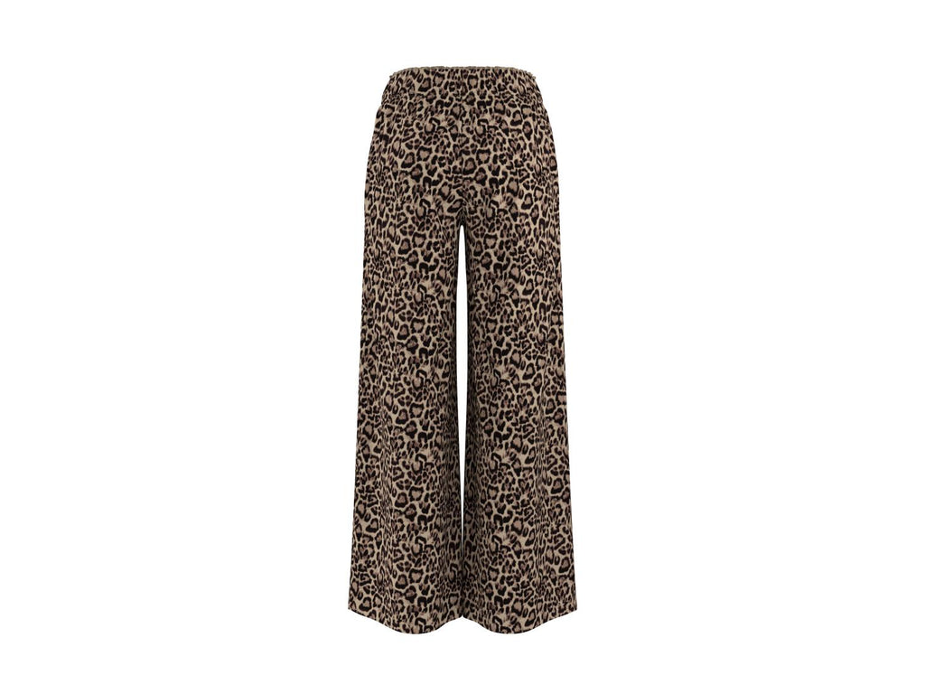 Pantalon large satiné femme