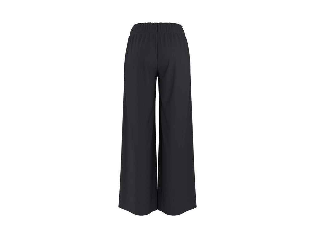 Pantalon large satiné femme