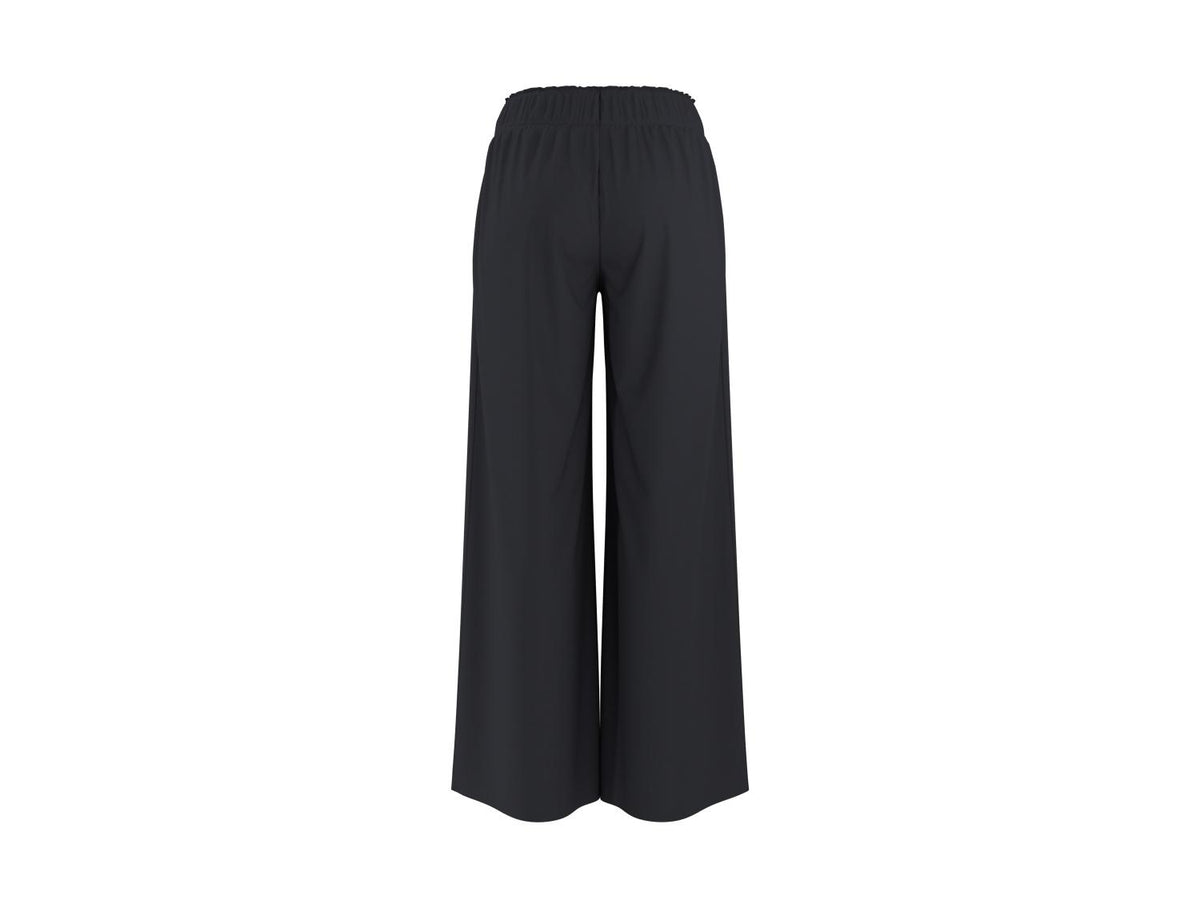 Pantalon large satiné femme