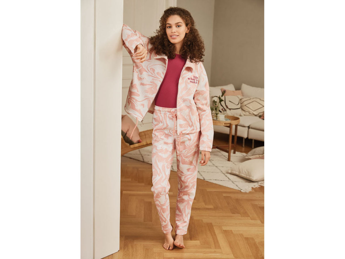 Pantalon molletonné femme