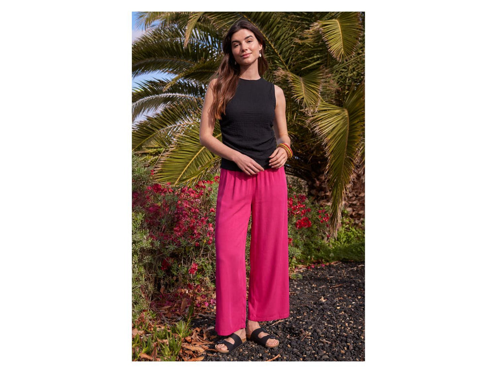 Pantalon palazzo femme