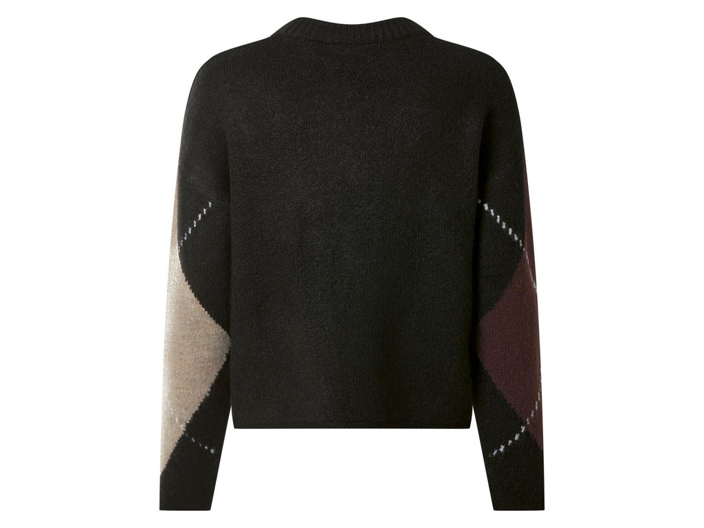 Pull en grosse maille femme