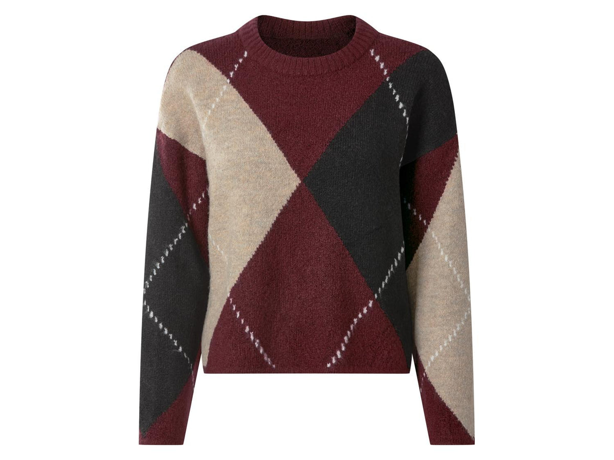 Pull en grosse maille femme