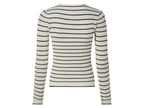 Pull en maille côtelé femme