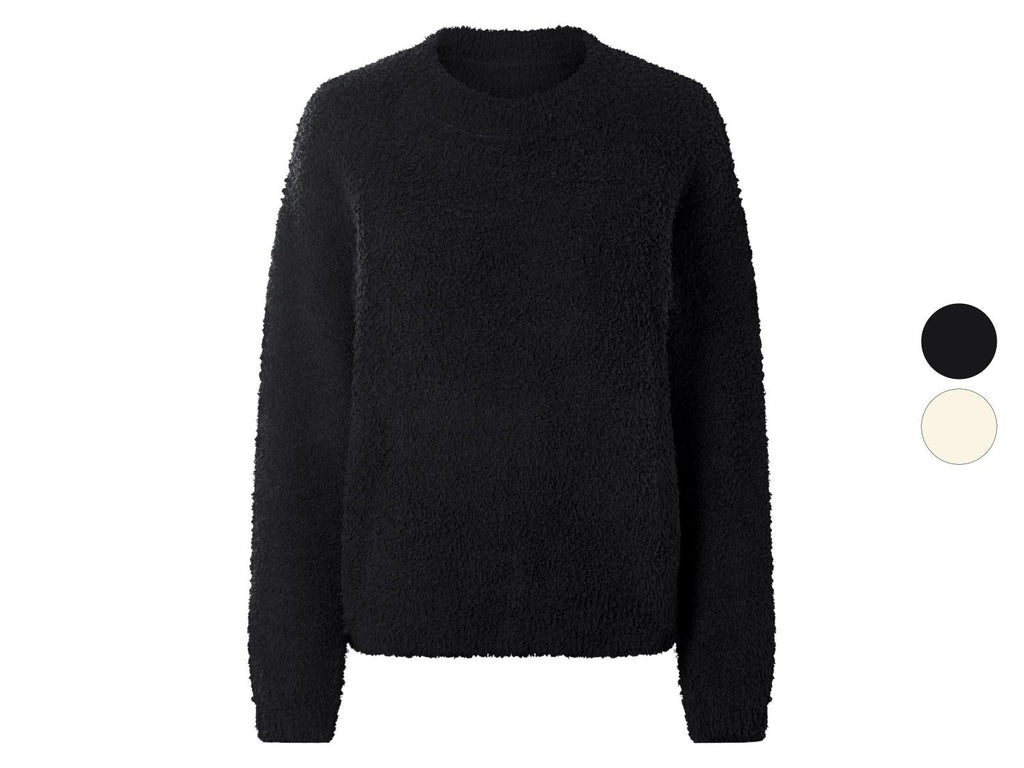 Pull en peluche femme