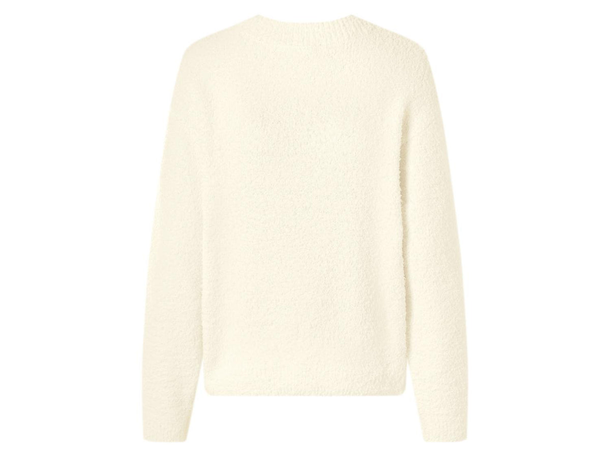 Pull en peluche femme