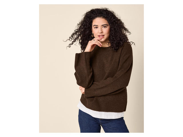 Pull en tricot femme
