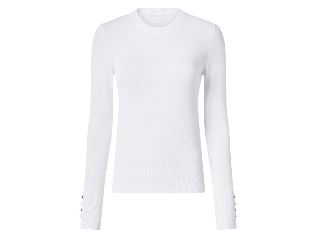 Pull-over en maille fine pour femme