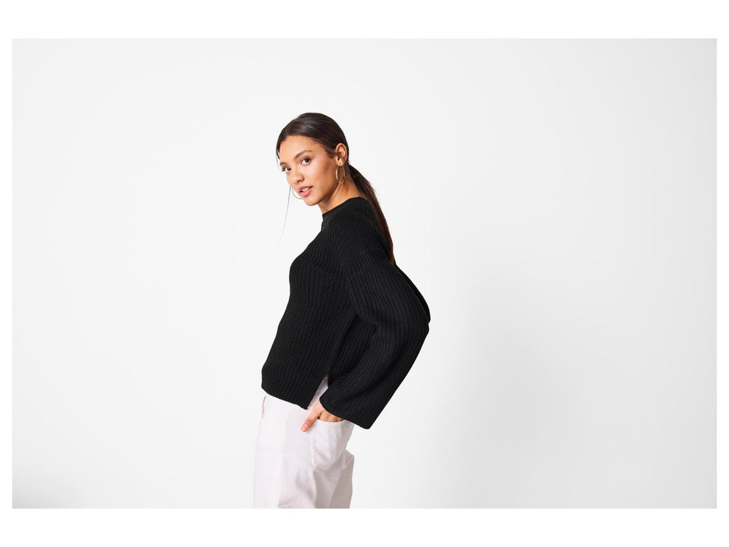Pull-over en tricot pour femme