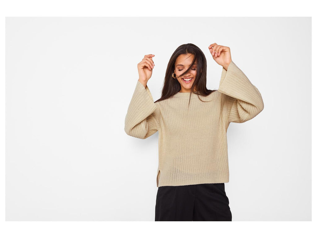 Pull-over en tricot pour femme