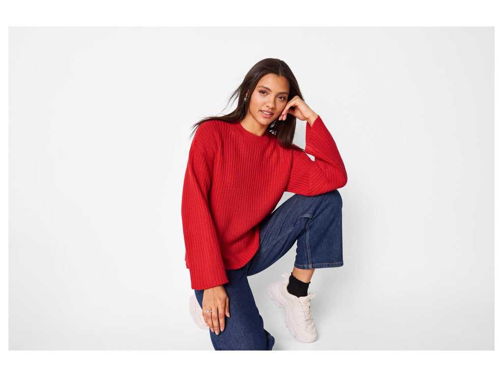 Pull-over en tricot pour femme