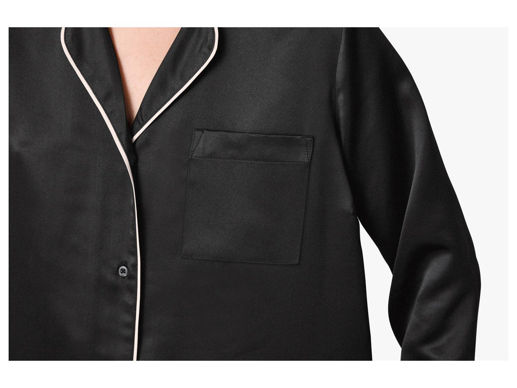 Pyjama en satin pour femme