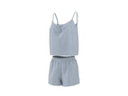 Pyjashort en mousseline pour femme