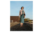 Robe avec manches 3/4, femme