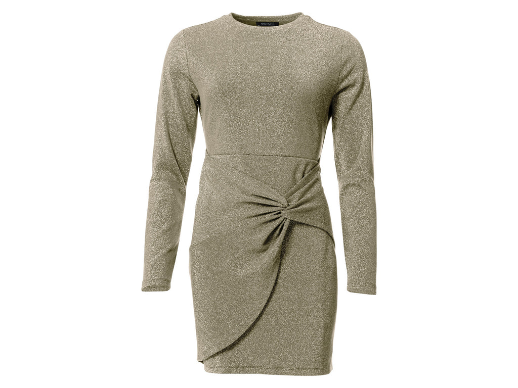 Robe courte scintillante femme