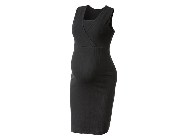 Robe de grossesse côtelée femme