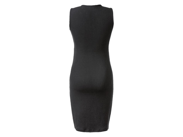 Robe de grossesse côtelée femme